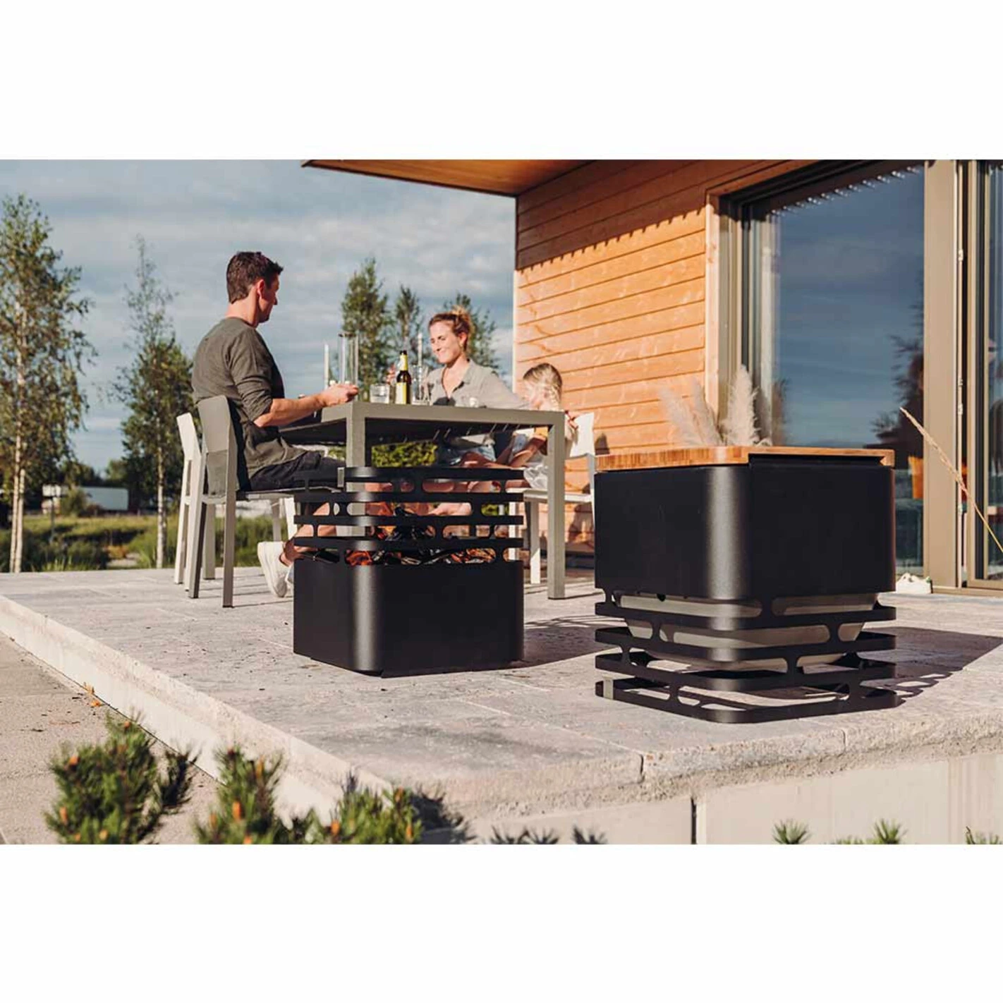 Tablette Pour Brasero Cube En Bambou - Höfats 6 Tablette Pour Brasero Cube En Bambou - Höfats – Image 4